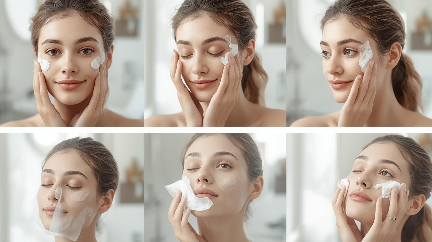 Quy trình dùng mặt nạ dưỡng ẩm