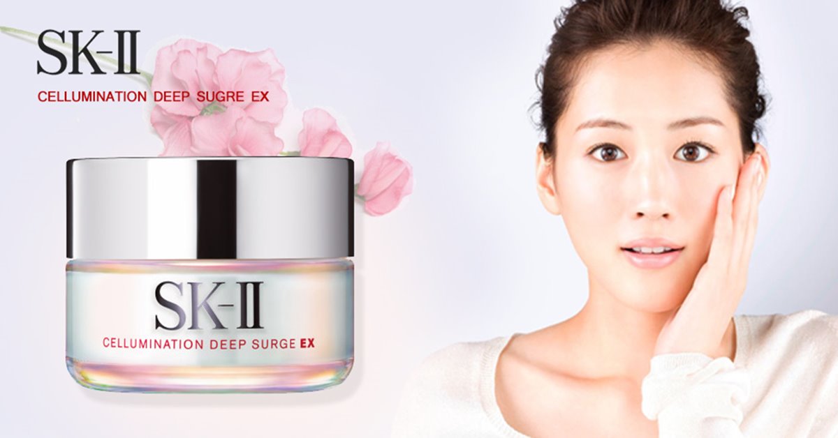 Hình ảnh kem dưỡng da SK-II của Nhật chính hãng với thiết kế sang trọng, giúp dưỡng ẩm sâu, làm sáng da và hỗ trợ chống lão hóa hiệu quả cho làn da.