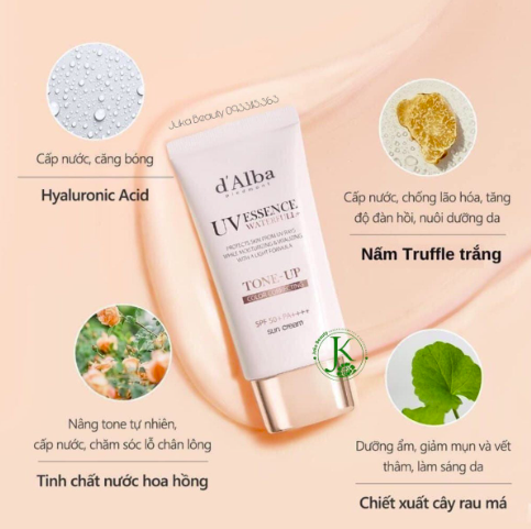 Kem chống nắng nâng tone